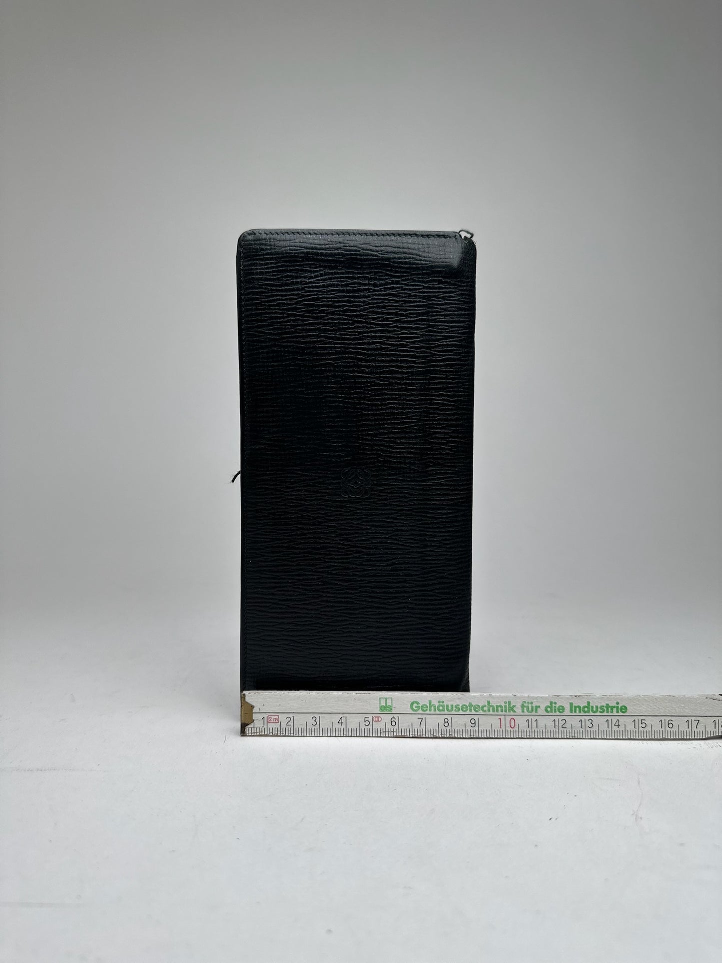 Vintage Loewe Madrid Leather ID holder black