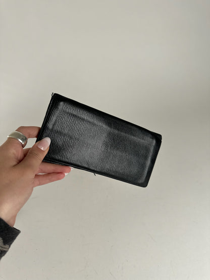 Vintage Loewe Madrid Leather ID holder black