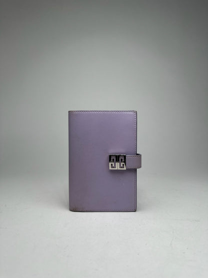 Vintage Givenchy Leather wallet purple