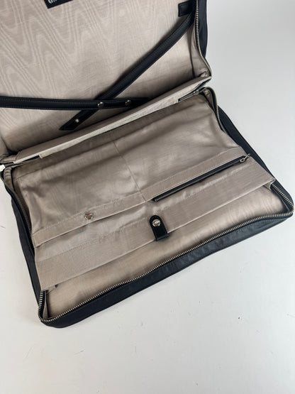 Vintage Jean Paul Gaultier Vegan Leather Travel Bag black