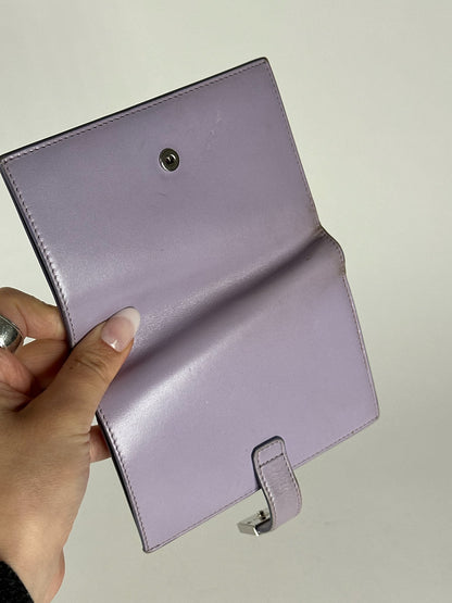 Vintage Givenchy Leather wallet purple