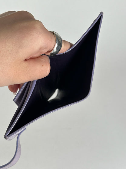 Vintage Givenchy Leather wallet purple