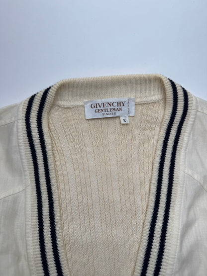 Vintage Givenchy 80’s linen cardigan S
