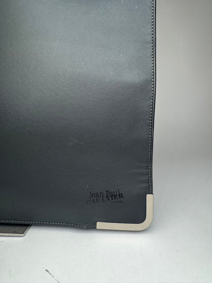 Vintage Jean Paul Gaultier Vegan Leather Travel Bag black