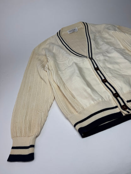 Vintage Givenchy 80’s linen cardigan S