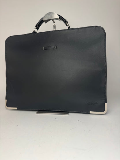 Vintage Jean Paul Gaultier Vegan Leather Travel Bag black