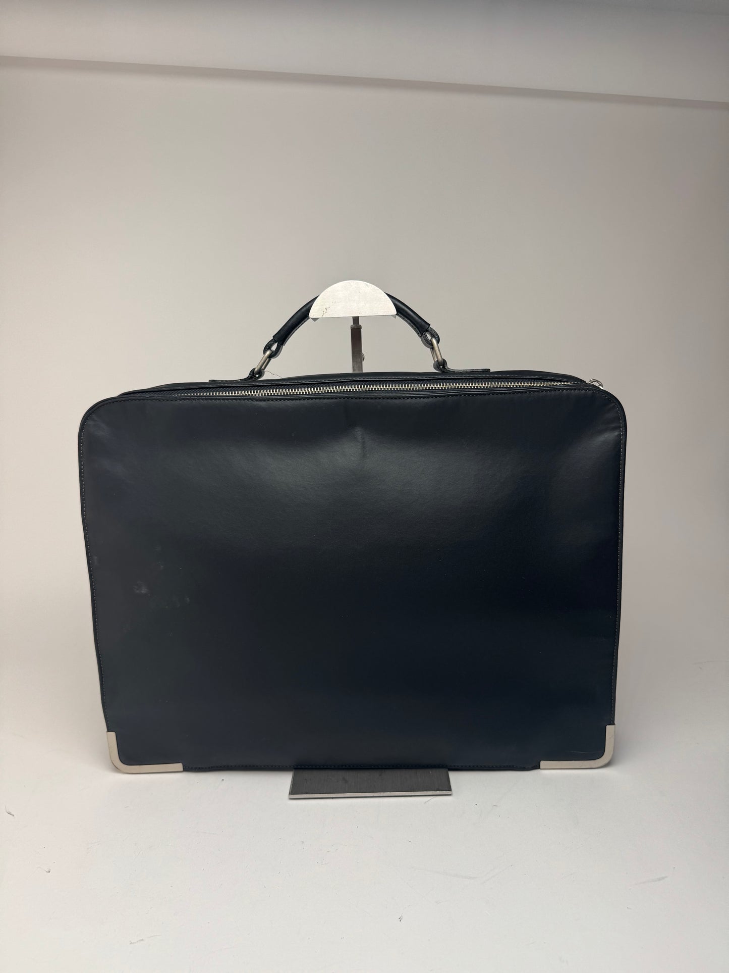 Vintage Jean Paul Gaultier Vegan Leather Travel Bag black