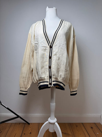 Vintage Givenchy 80’s linen cardigan S