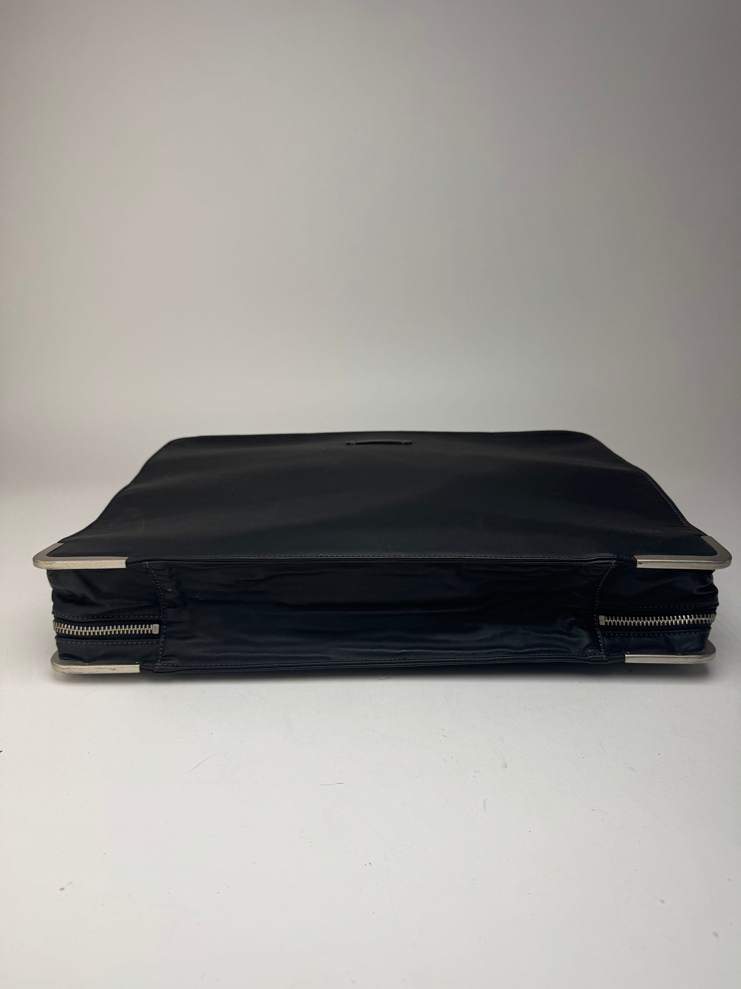 Vintage Jean Paul Gaultier Vegan Leather Travel Bag black