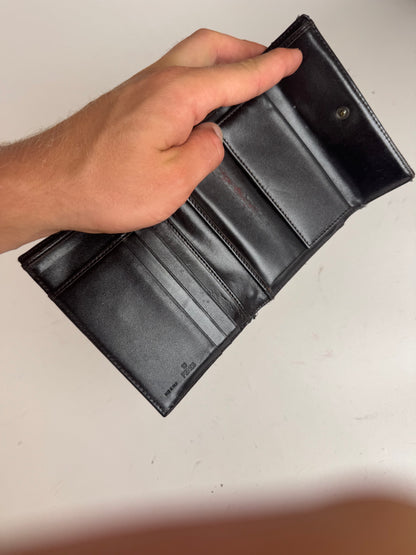 Vintage Fendi FF monogram wallet Brown