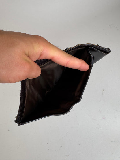 Vintage Fendi FF monogram wallet Brown