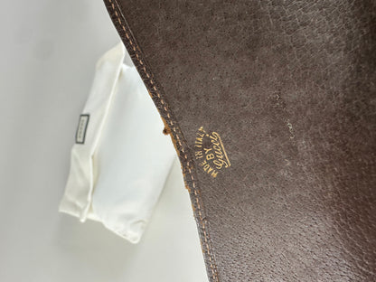 Vintage Gucci GG Supreme Wallet Beige Brown Gold