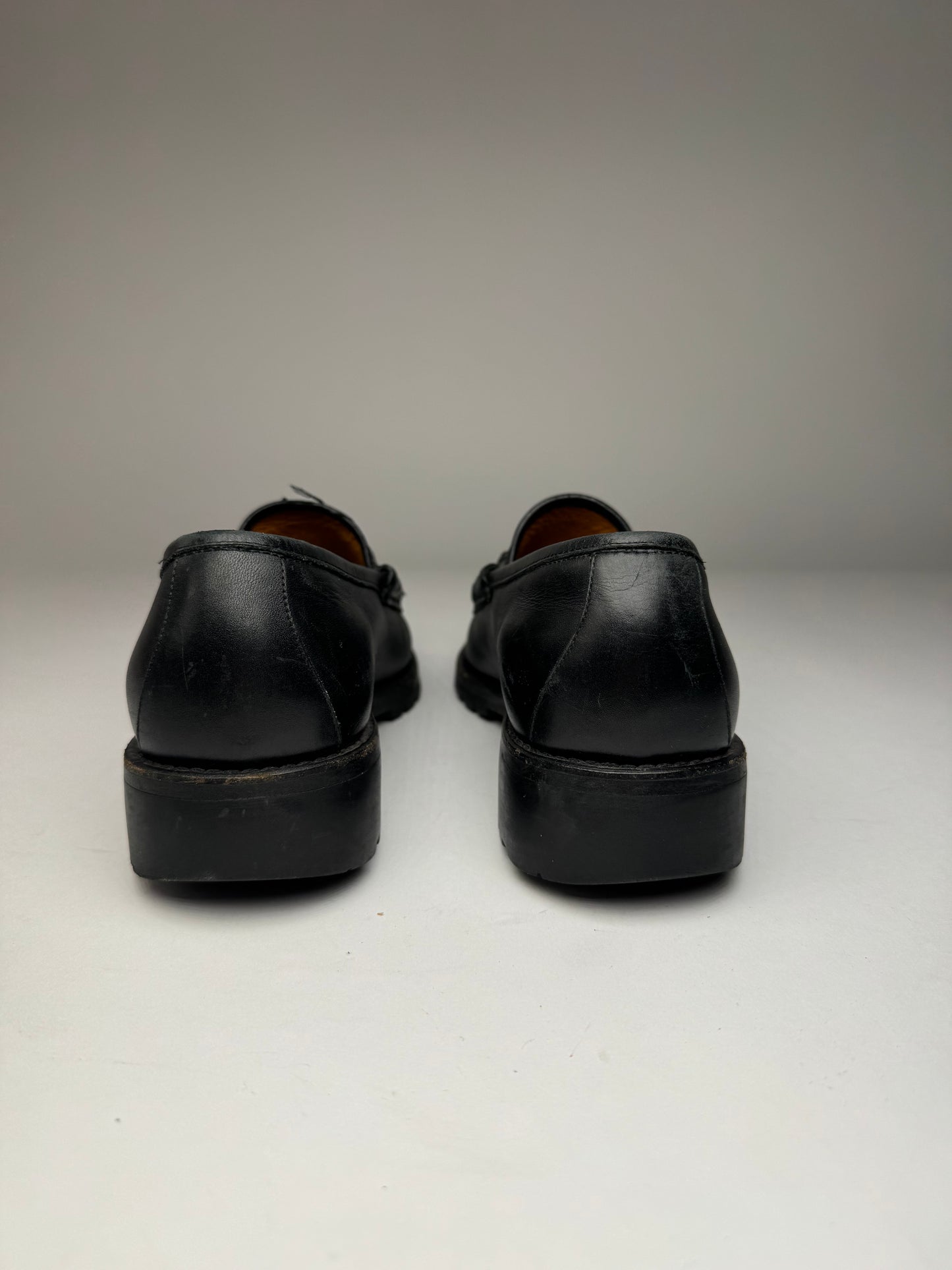 Vintage Gucci Men’s Horsebit Leather Loafer Black 42,5