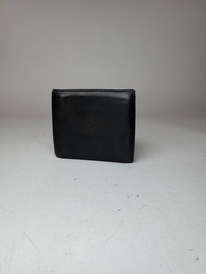 Vintage Loewe Madrid Flapable Leather wallet Black