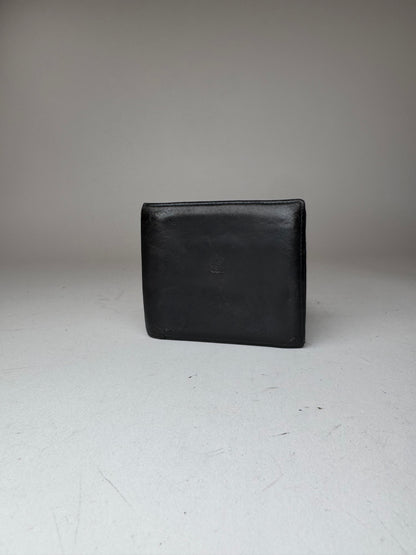 Vintage Loewe Madrid Flapable Leather wallet Black