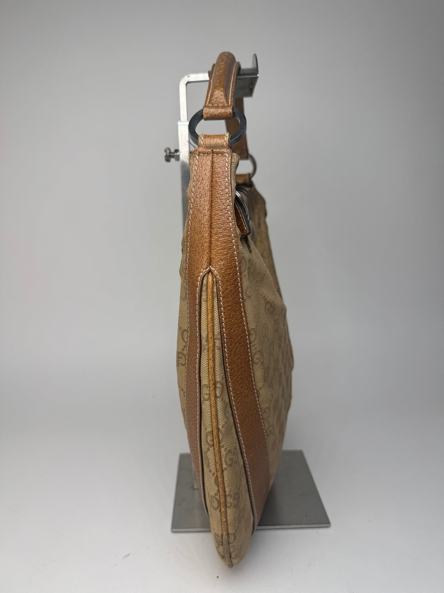 Sac à main Gucci Monogram vintage beige marron