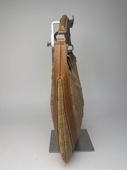 Sac à main Gucci Monogram vintage beige marron
