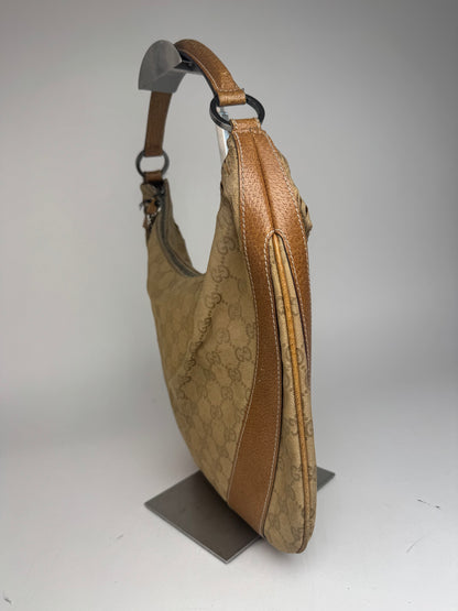 Sac à main Gucci Monogram vintage beige marron