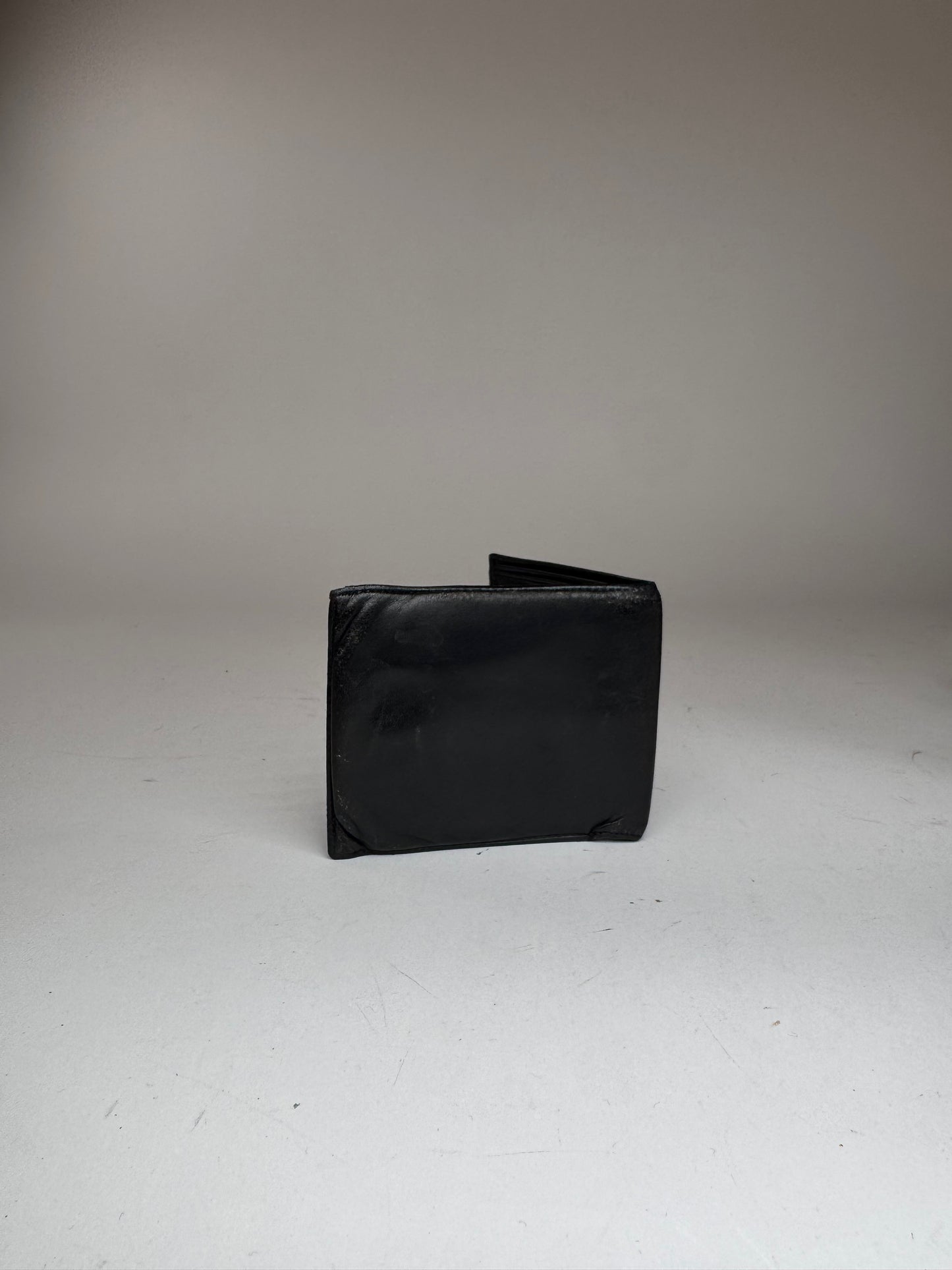 Vintage Loewe Madrid Flapable Leather wallet Black