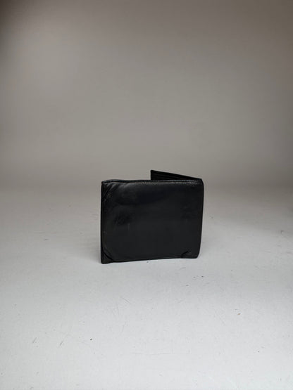 Vintage Loewe Madrid Flapable Leather wallet Black