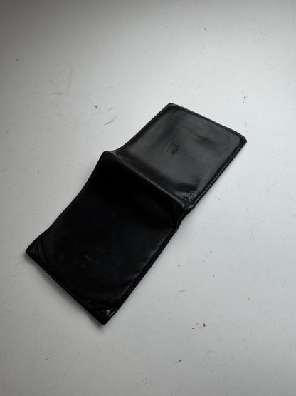 Vintage Loewe Madrid Flapable Leather wallet Black