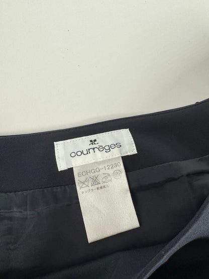 Vintage Courreges Skirt Navy 40/L