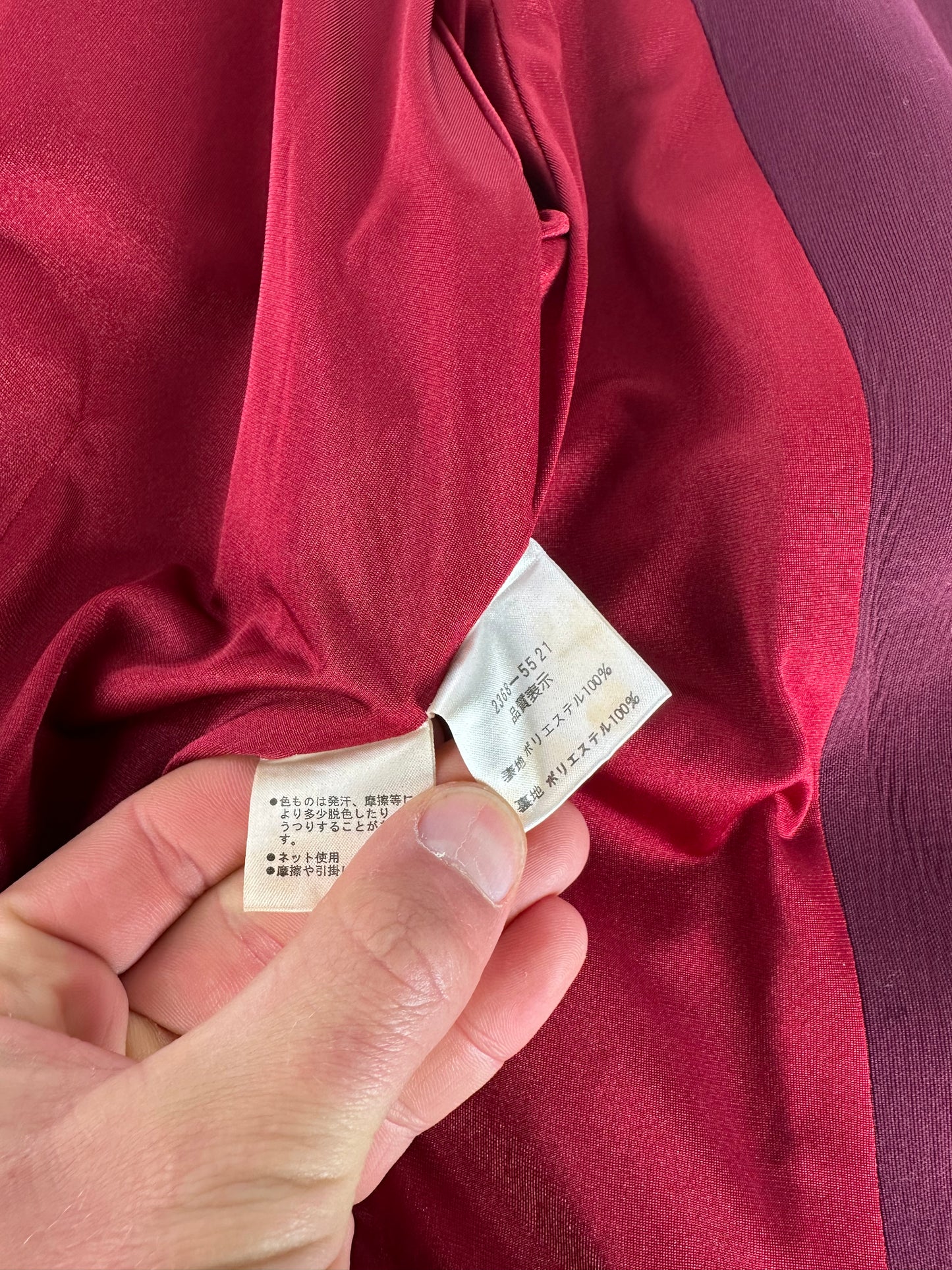 Vintage Balenciaga BB La Mode Cropped Moto Jacket Burgundy S