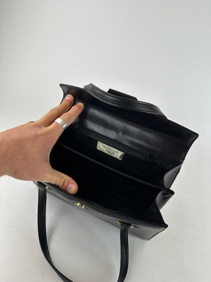 Vintage Givenchy Leather Handbag Black