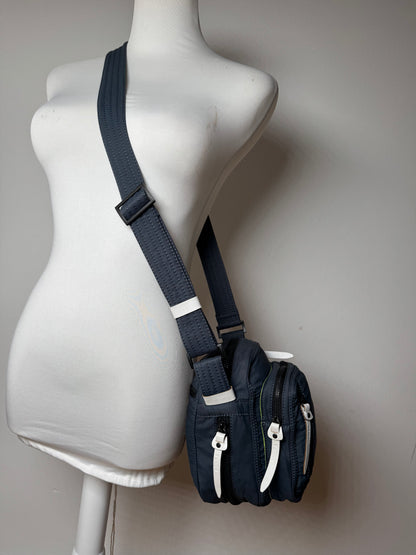 Vintage Yohji Yamamoto Y-Saccs Multiway Bag navy White