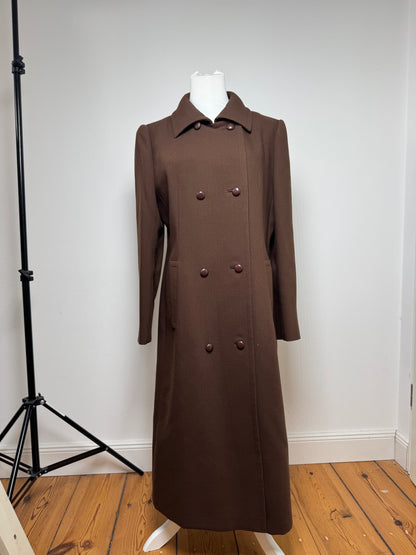 Vintage Givenchy Wool Trenchcoat Brown 38/M