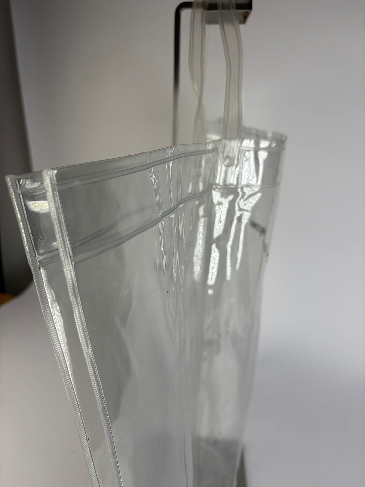 Vintage Comme des Garçons Clear PVC Tote Bag Late 2010s