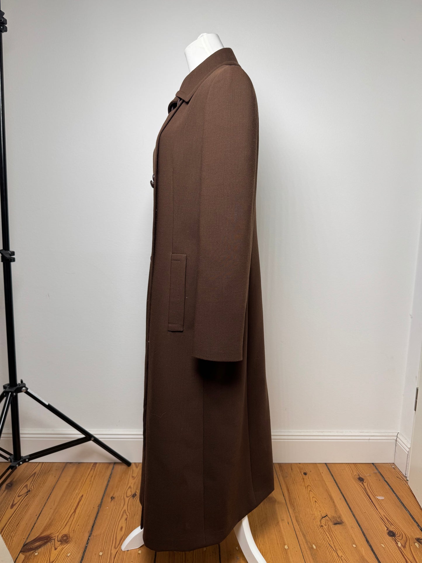 Vintage Givenchy Wool Trenchcoat Brown 38/M