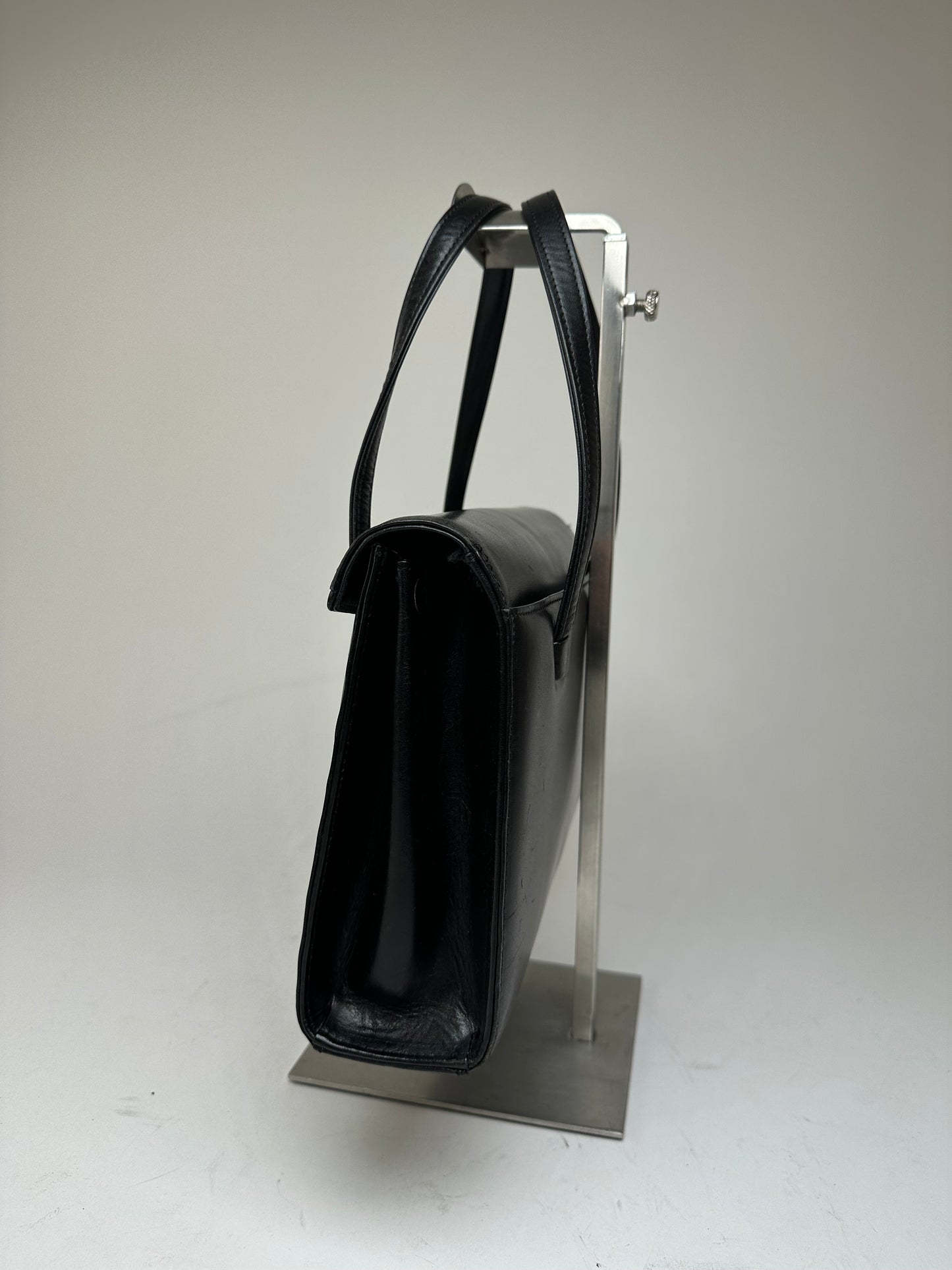 Vintage Givenchy Leather Handbag Black