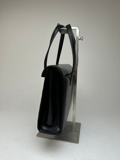 Vintage Givenchy Leather Handbag Black