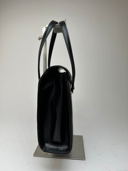 Vintage Givenchy Leather Handbag Black