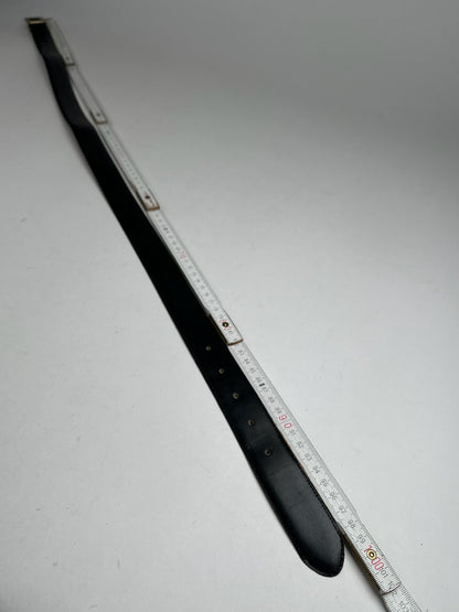 Vintage Dior Leather belt black