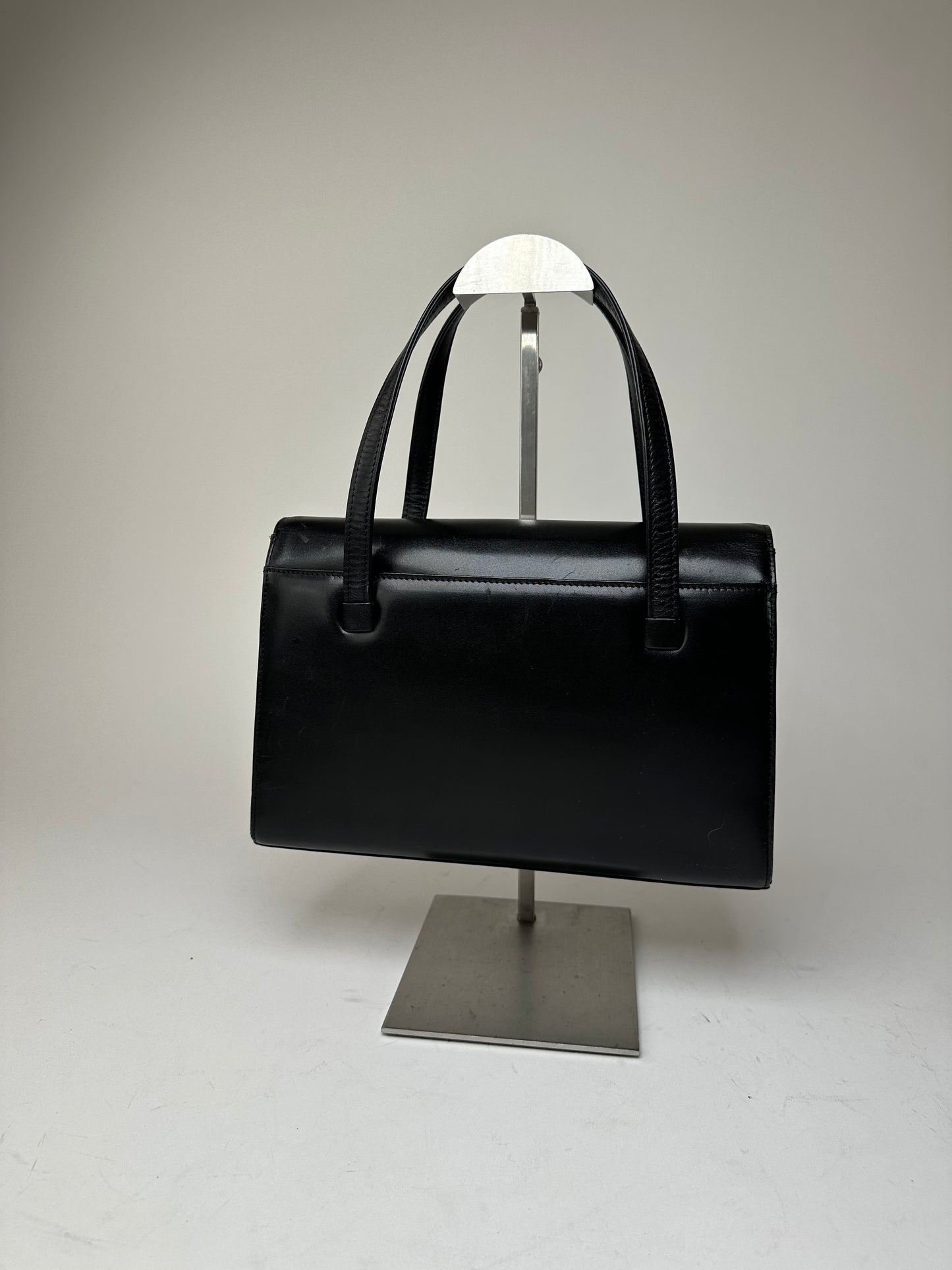 Vintage Givenchy Leather Handbag Black