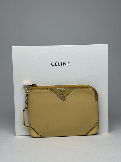 Vintage Celine Paris Leather Card Holder