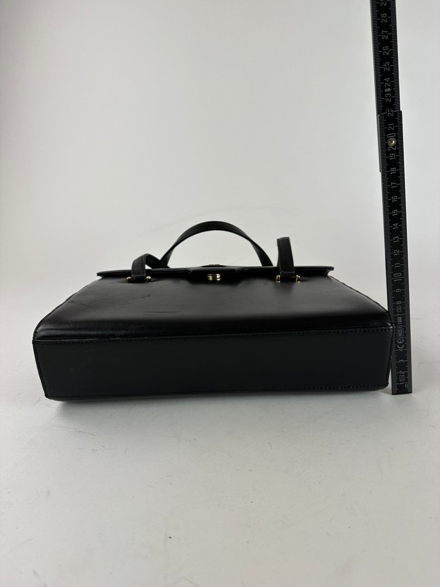 Vintage Givenchy Leather Handbag Black