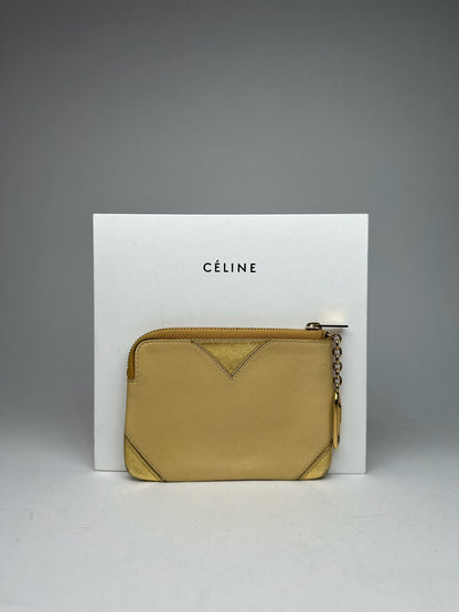Vintage Celine Paris Leather Card Holder