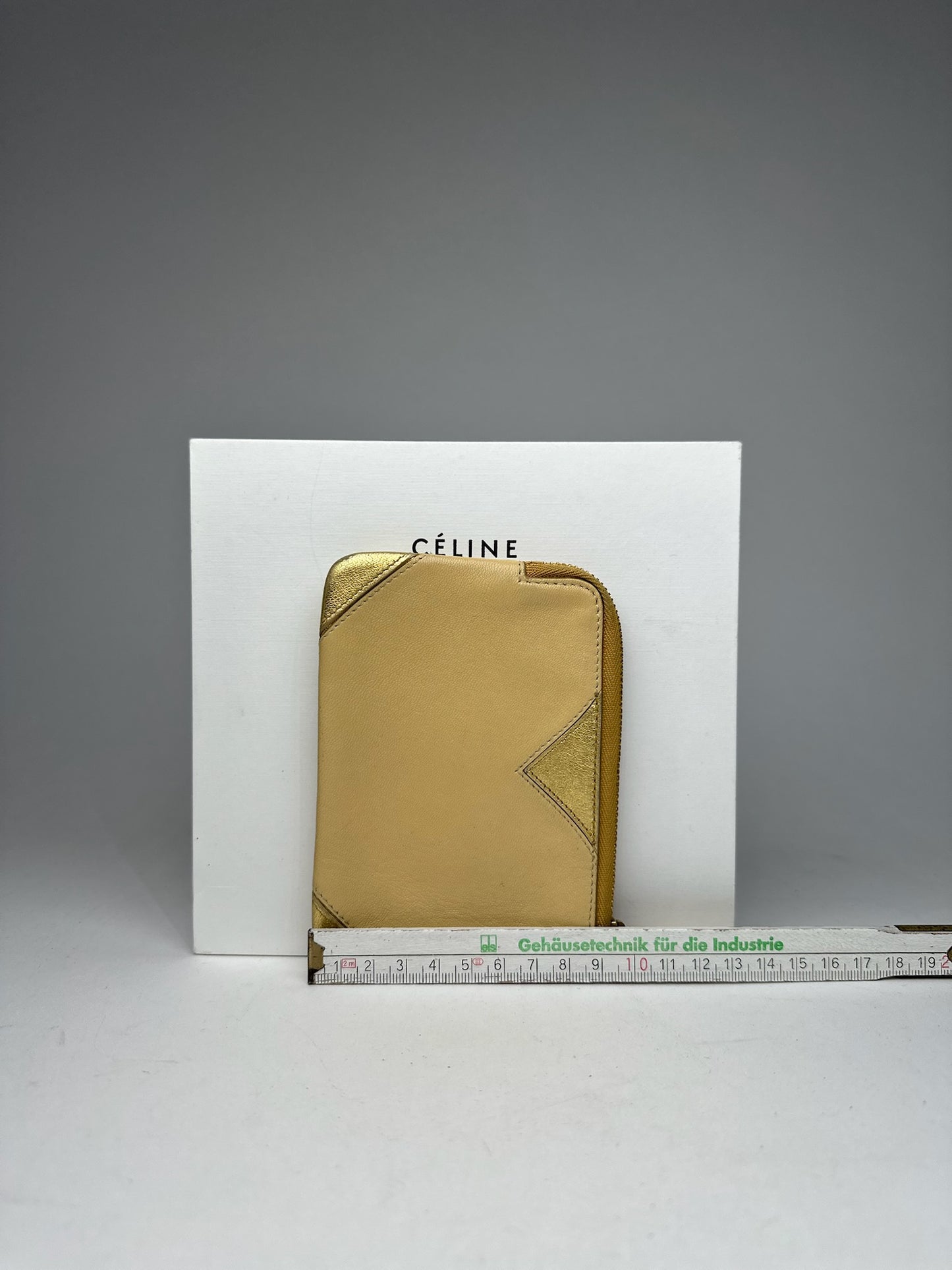Vintage Celine Paris Leather Card Holder