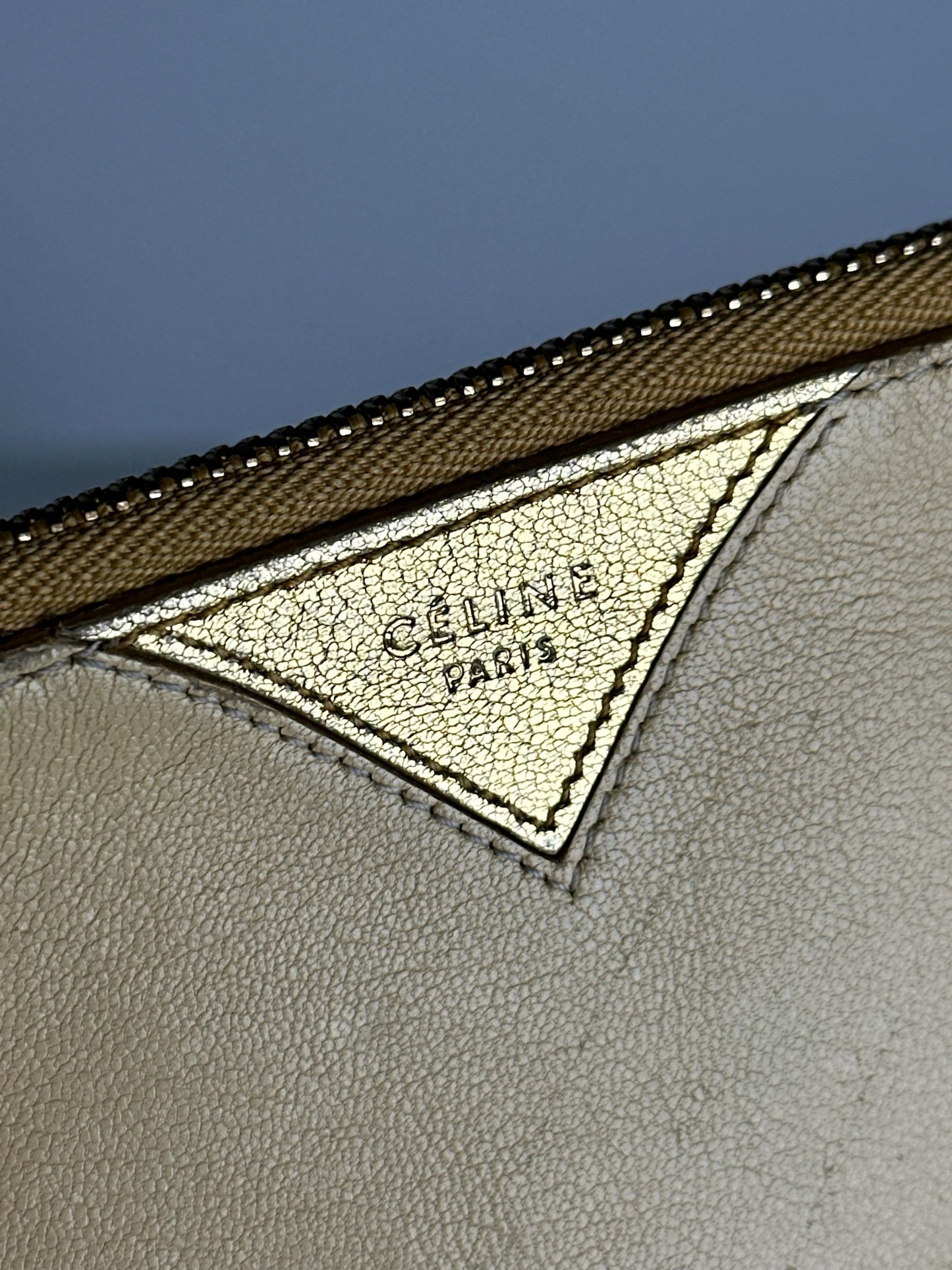 Vintage Celine Paris Leather Card Holder