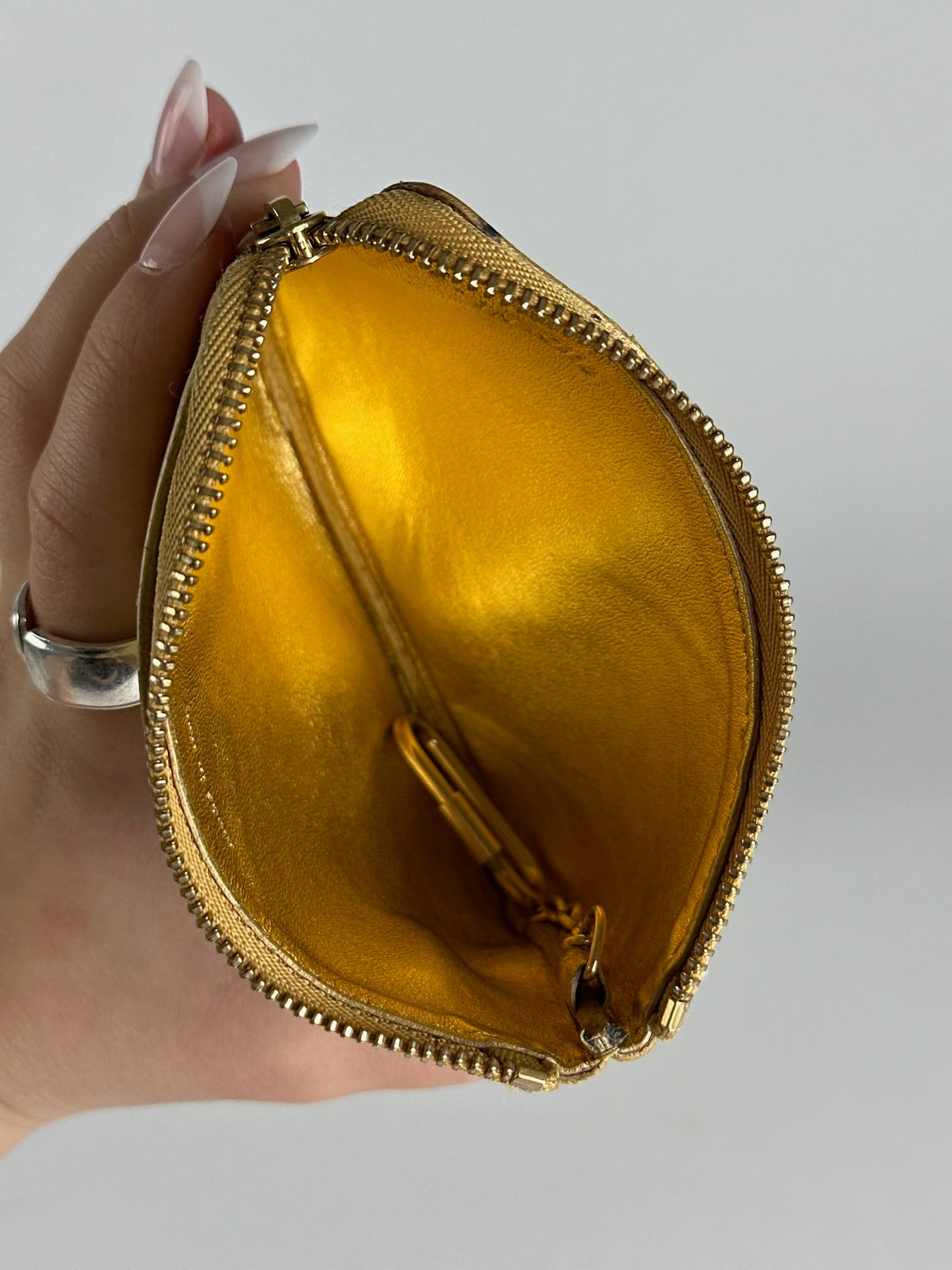 Vintage Celine Paris Leather Card Holder