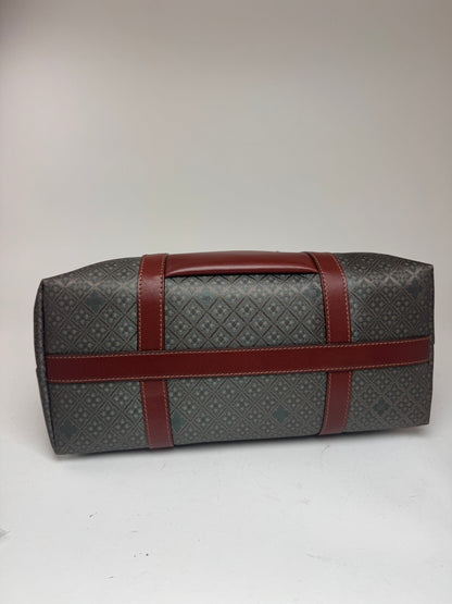 Sac week-end vintage Balenciaga Monogram Vert Marron