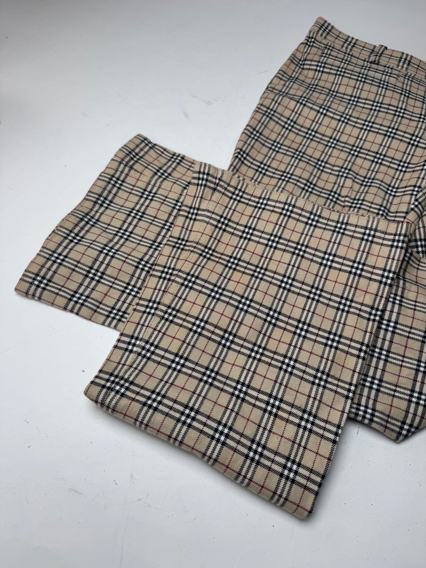 Vintage Burberry Nova Check Pants 38/M