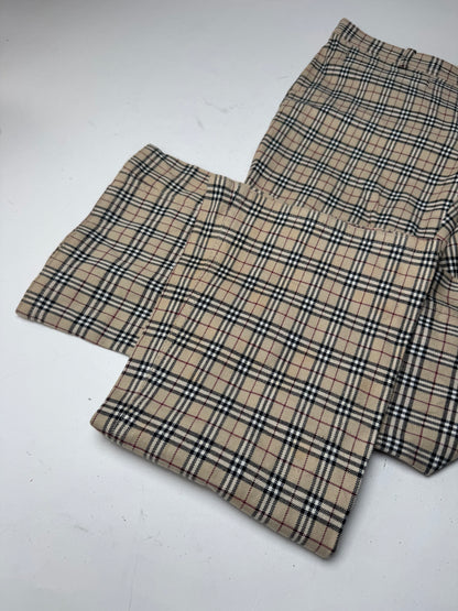 Vintage Burberry Nova Check Pants 38/M
