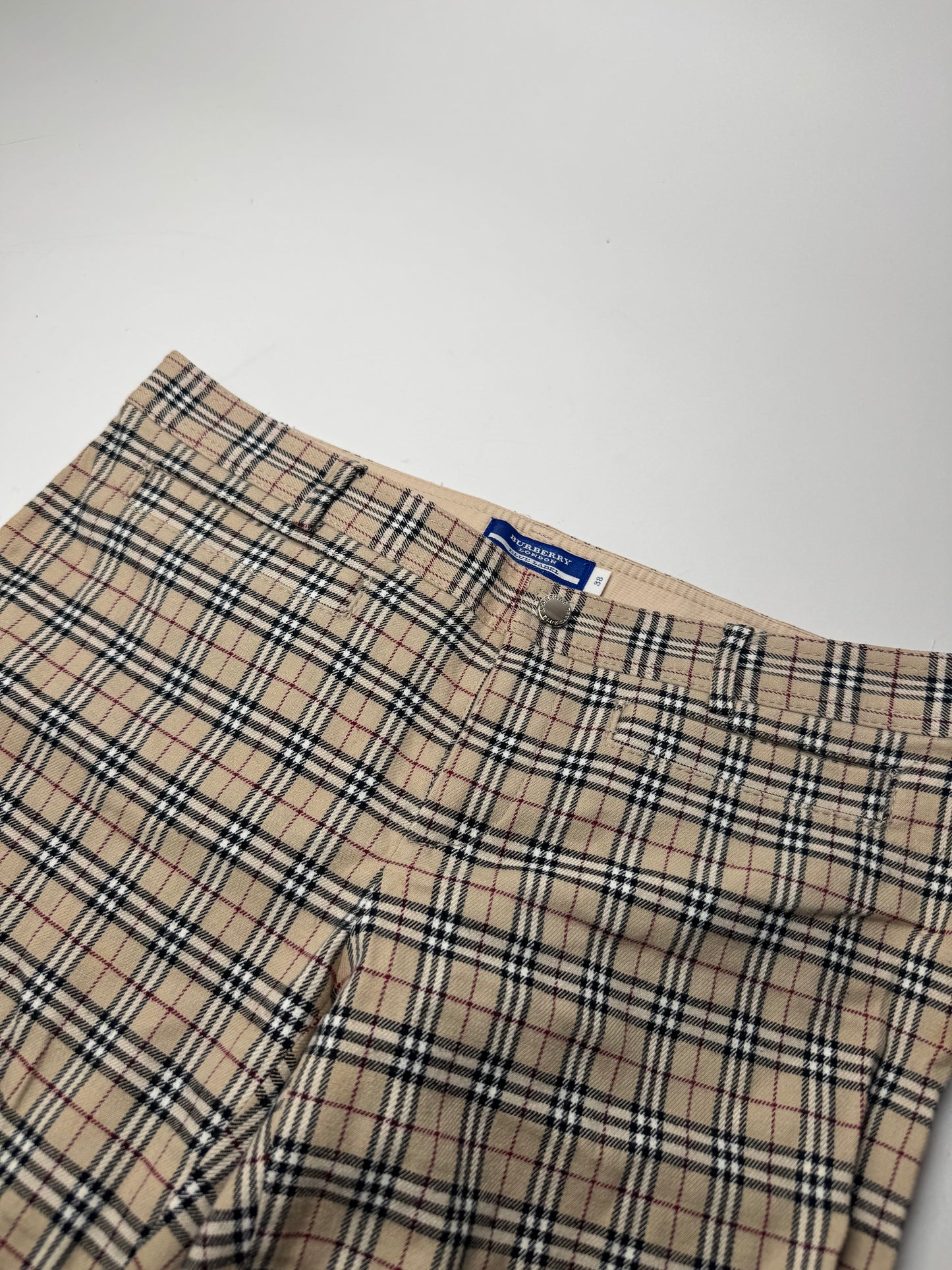 Vintage Burberry Nova Check Pants 38/M
