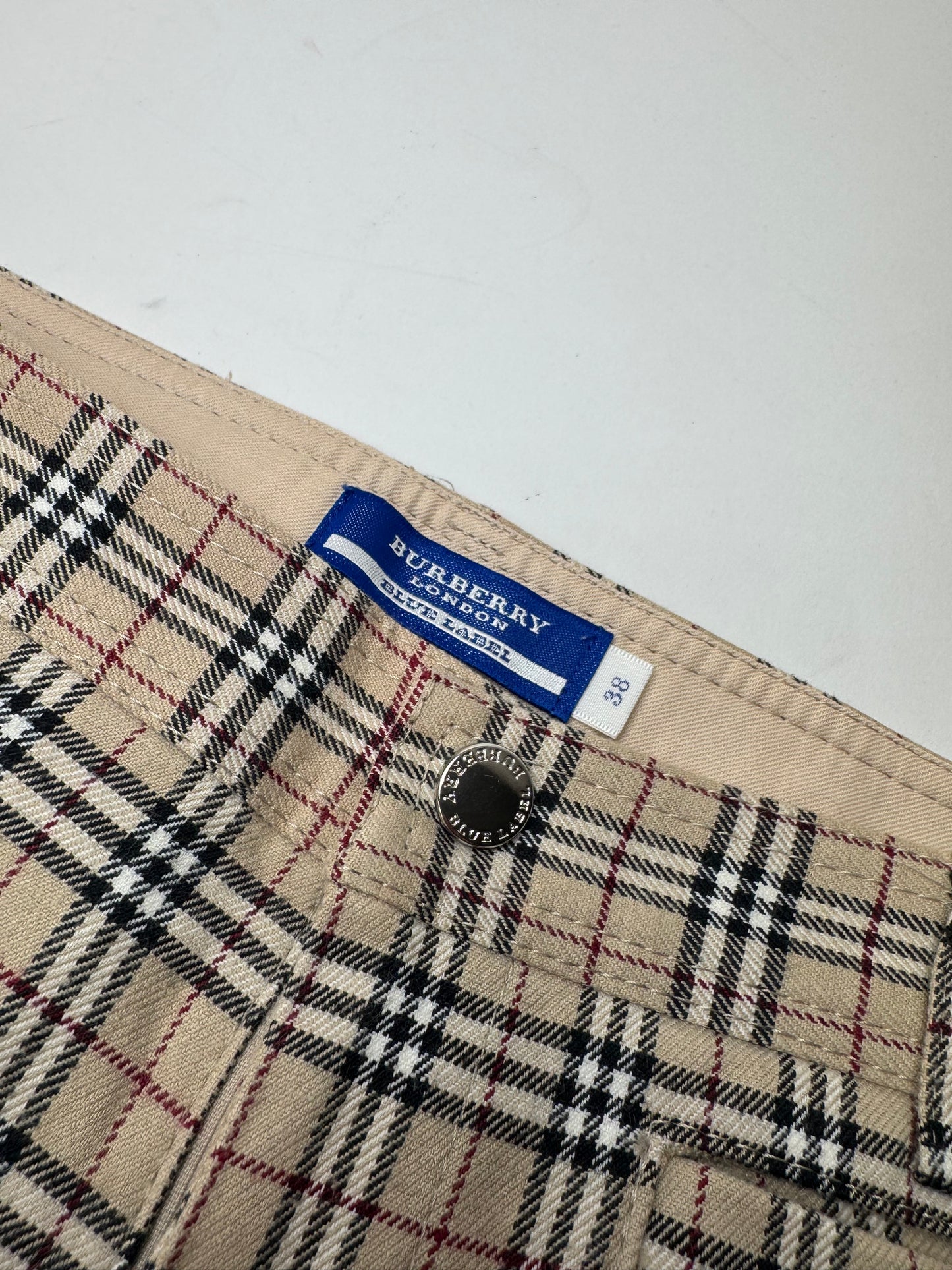 Vintage Burberry Nova Check Pants 38/M