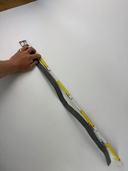 Vintage Celine Paris Leather belt grey