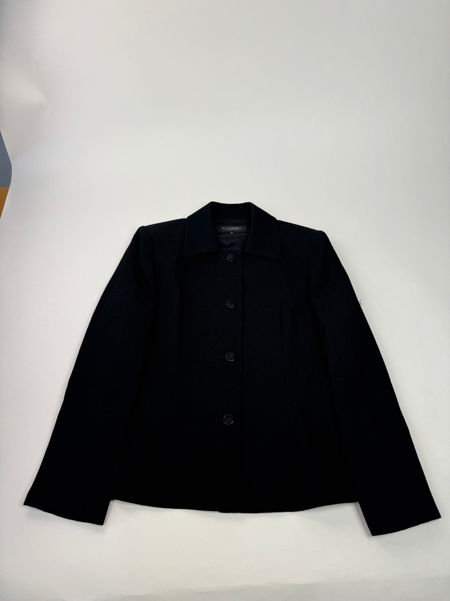 Vintage Givenchy Wool Trenchcoat black
